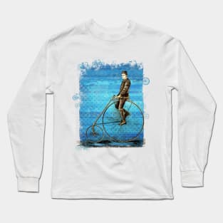 Boy on a bike Long Sleeve T-Shirt